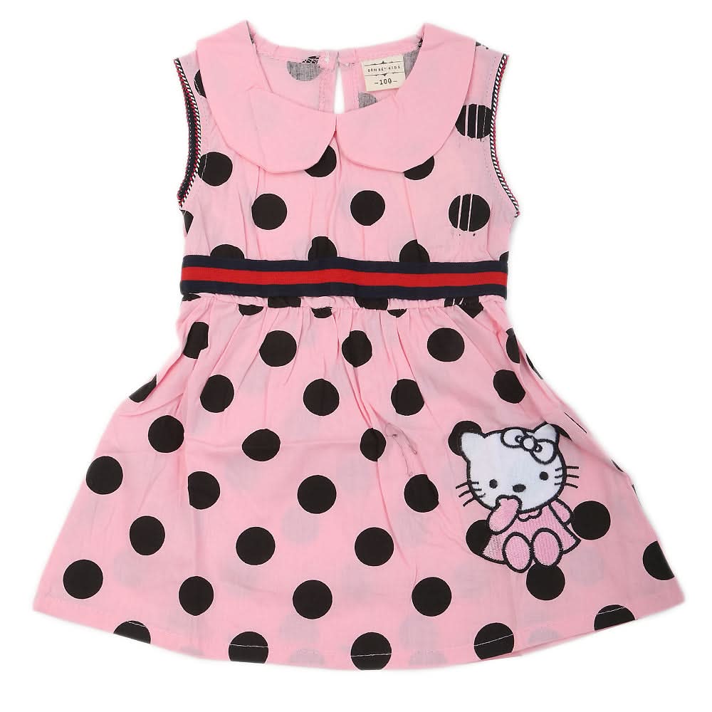 Newborn Girls Frock - Pink, Kids, NB Girls Frocks, Chase Value, Chase Value