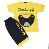 Boys Short Suit - Yellow, Kids, Boys Sets And Suits, Chase Value, Chase Value