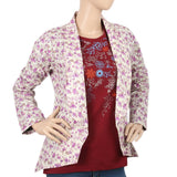 Women's Printed Coat - Fawn Pink, Women, Jackets, Chase Value, Chase Value
