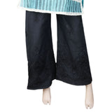 Women's Embroidered Bell Bottom Trouser - Black, Women, Pants & Tights, Chase Value, Chase Value
