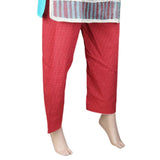 Women's Printed Trouser - Red, Women, Pants & Tights, Chase Value, Chase Value