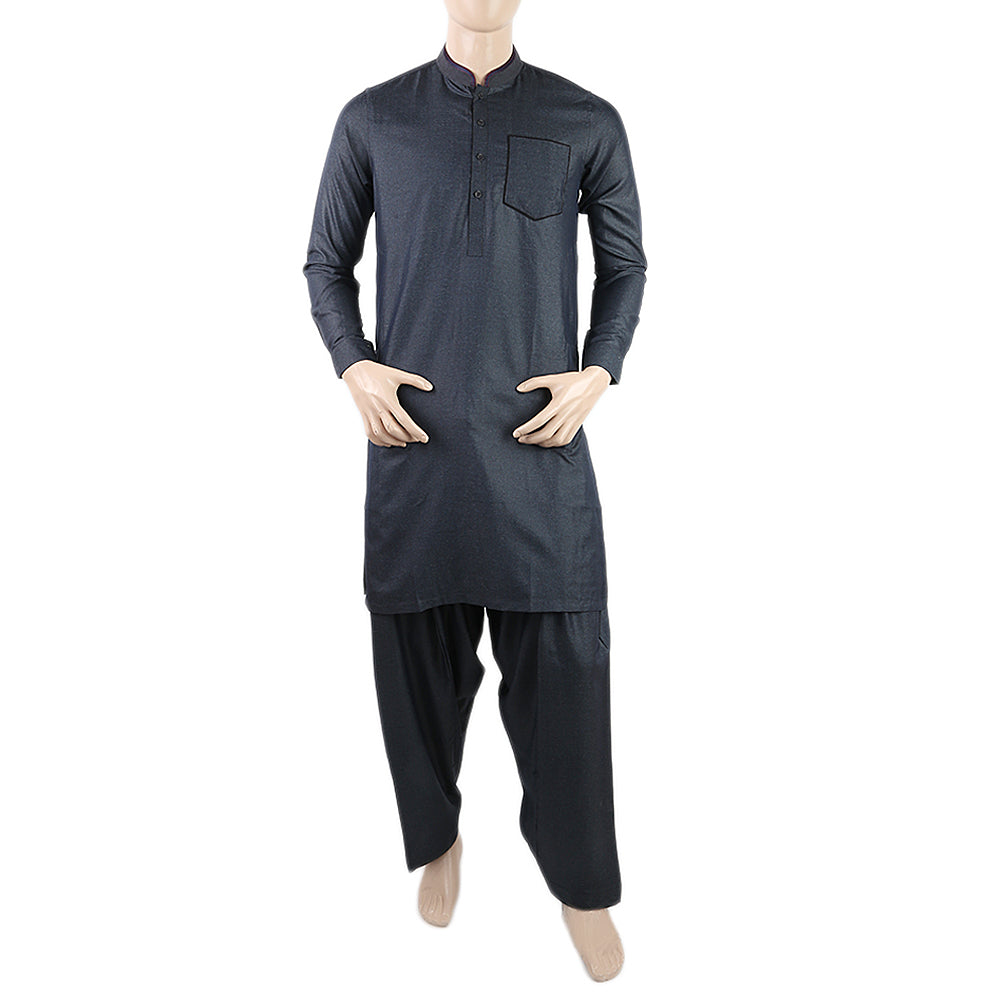 Men's Mashriq Shalwar Suit - Dark Green, Men, Shalwar Kameez, Chase Value, Chase Value