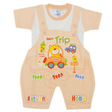 Newborn Boys Romper - Peach, Newborn Boys Rompers, Chase Value, Chase Value