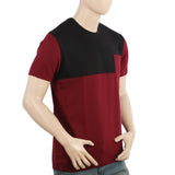 Men's Half Sleeves T-Shirt - Black, Men's T-Shirts & Polos, Chase Value, Chase Value
