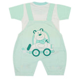 Newborn Boys Romper - Cyan, Newborn Boys Rompers, Chase Value, Chase Value