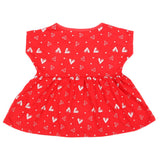 Girls Frock - Red, Girls Frocks, Chase Value, Chase Value