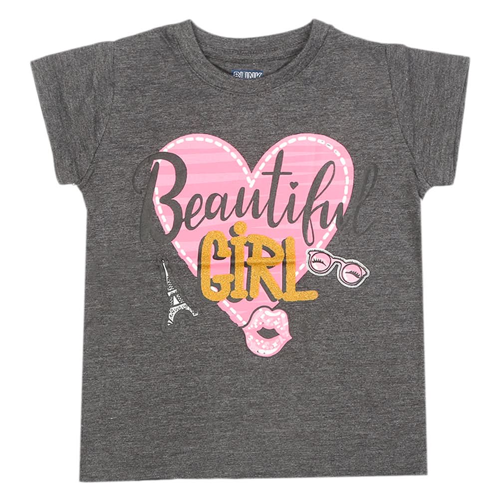 Girls Sando - Dark Grey, Kids, Girls T-Shirts, Chase Value, Chase Value