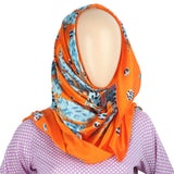 Women's Silk Print Scarf - 5 Color, Women, Shawls And Scarves, Chase Value, Chase Value