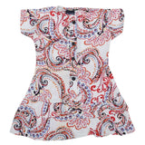 Girls Half Sleeves Woven Top - Multi, Kids, Tops, Chase Value, Chase Value