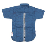 Boys Half Sleeves Casual Shirt - Blue, Kids, Boys Shirts, Chase Value, Chase Value