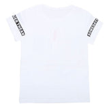 Boys Half Sleeves T-Shirt - White, Kids, Boys T-Shirts, Chase Value, Chase Value
