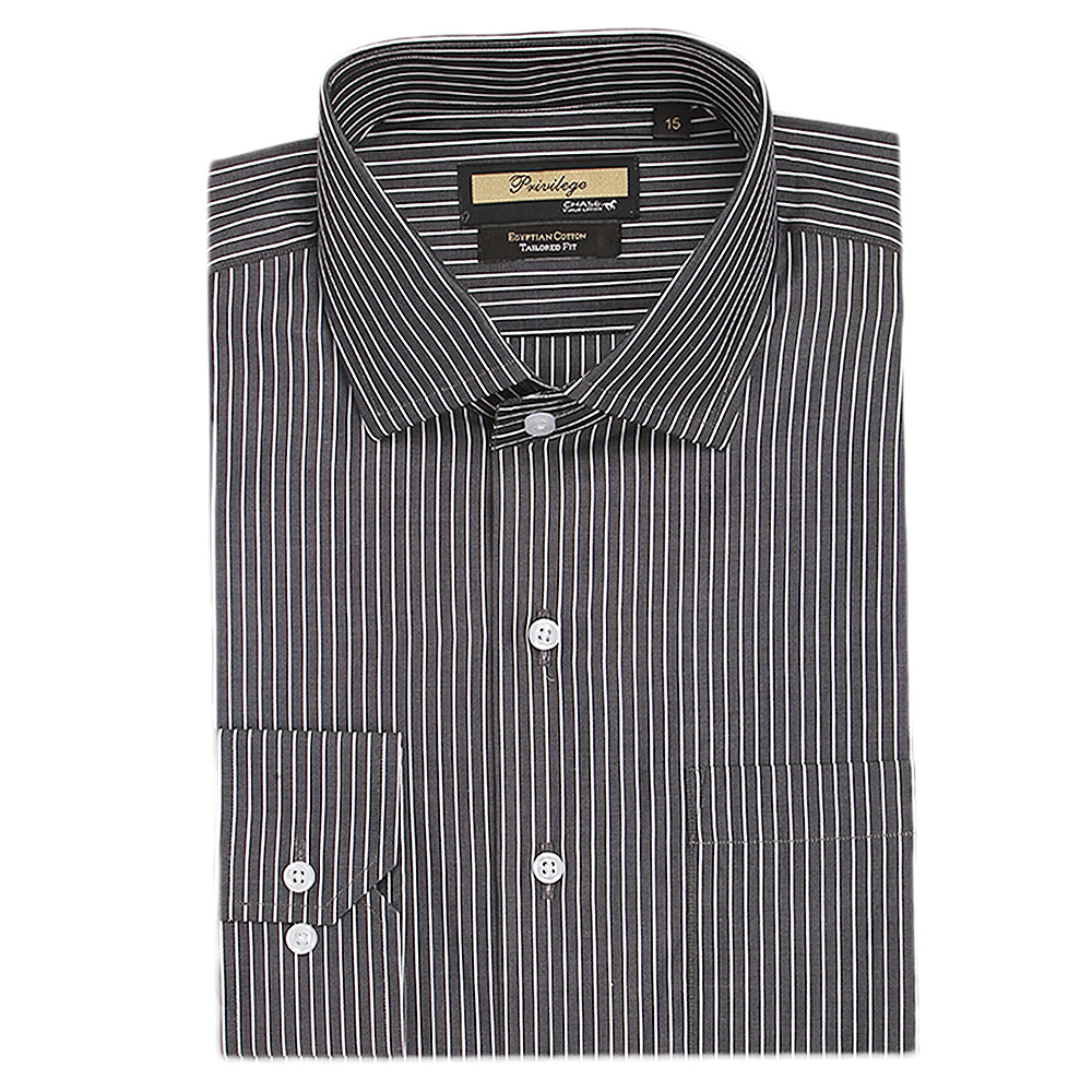 Men's Formal Shirt - Dark Grey, Men, Shirts, Chase Value, Chase Value