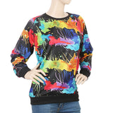 Women's Sublimation Sweat Shirt - Multi, Women, Sweatshirts And Hoodies, Chase Value, Chase Value