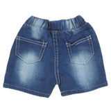 Newborn Boys Denim Short - Blue, Newborn Boys Shorts & Pants, Chase Value, Chase Value