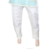 Women's Embroidered Trouser - White, Women, Pants & Tights, Chase Value, Chase Value