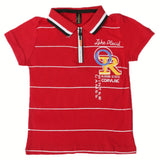 Boys Half Sleeves Polo T-Shirt - Red, Boys T-Shirts, Chase Value, Chase Value
