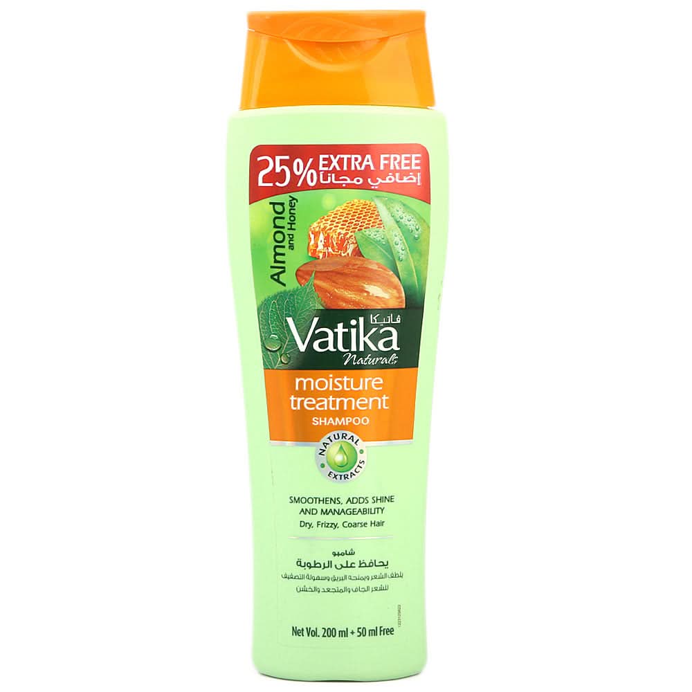 Vatika Naturals Moisture Treatment Shampoo Almond & Honey - 200 ML, Beauty & Personal Care, Shampoo & Conditioner, Chase Value, Chase Value