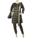 Women's Fancy 3pcs Suit - Black, Women, Shalwar Suits, Chase Value, Chase Value