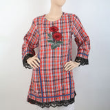 Women's Embroidered Kurti With Tape - Multi, Women, Ready Kurtis, Chase Value, Chase Value