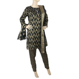Women's Fancy 3pcs Suit - Black, Women, Shalwar Suits, Chase Value, Chase Value