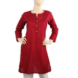 Women's Doria Kurti - Maroon, Women Ready Kurtis, Chase Value, Chase Value
