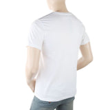 Men's Round Neck Half Sleeves T-Shirt - White, Men, T-Shirts And Polos, Chase Value, Chase Value