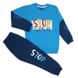 Boys Full Sleeves 2Pcs Suits - Blue, Boys Sets & Suits, Chase Value, Chase Value