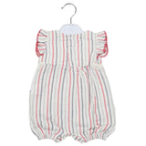 Newborn Girls Half Sleeves Romper - Red, Kids, Newborn Girls Rompers, Chase Value, Chase Value