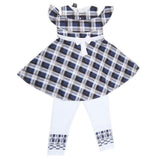 Girls Half Sleeves Suit 1663 - Navy Blue, Kids, Girls Sets And Suits, Chase Value, Chase Value