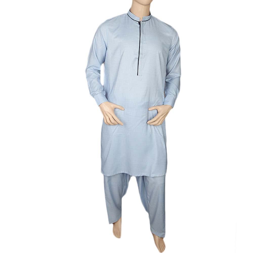 Fancy Shalwar Suit For Men - Light Blue, Men, Shalwar Kameez, Chase Value, Chase Value