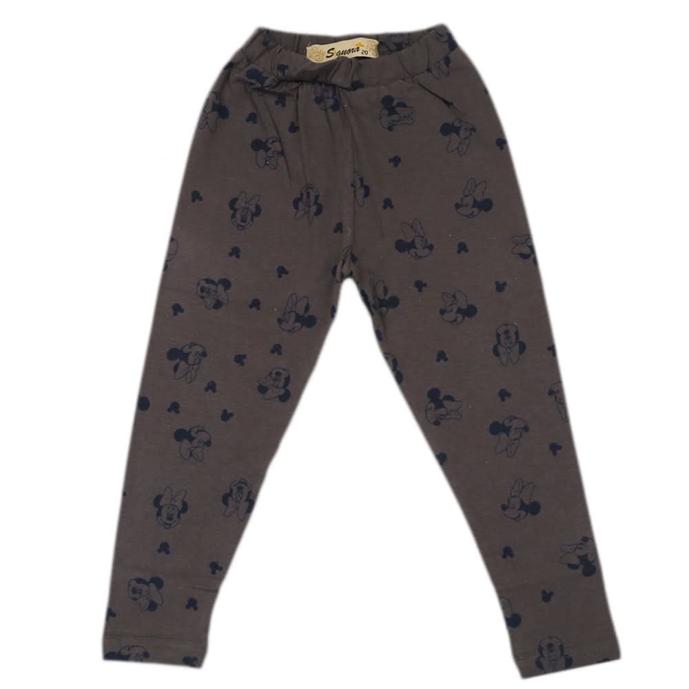 Girls Tight - Dark Grey, Girls Tights Leggings & Pajama, Chase Value, Chase Value