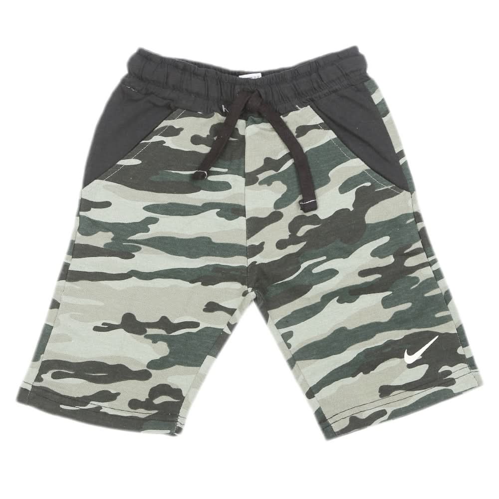 Boys Knitted Bermuda - Army Green, Boys Shorts, Chase Value, Chase Value