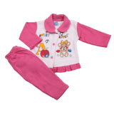 Newborn Girls Polar Full Sleeves Suit - Pink, Kids, New Born Girls Sets And Suits, Chase Value, Chase Value