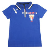 Boys Half Sleeves Polo T-Shirt - Royal Blue, Boys T-Shirts, Chase Value, Chase Value