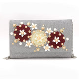 Women's Clutch 9140 - Silver, Women, Clutches, Chase Value, Chase Value