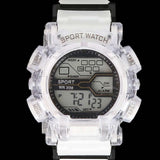 Men's Digital Wrist Watch - White and Green, Men, Watches, Chase Value, Chase Value