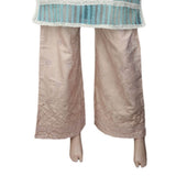 Women's Embroidered Bell Bottom Trouser - Peach, Women, Pants & Tights, Chase Value, Chase Value