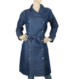 Women's Denim Abaya - Dark Blue, Women, Abayas, Chase Value, Chase Value