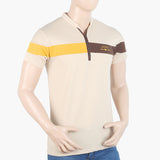 Men's Half Sleeves Polo T-Shirt - Fawn, Men's T-Shirts & Polos, Chase Value, Chase Value