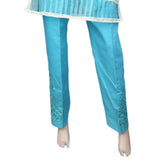 Women's Embroidered Trouser - Sea Green, Women, Pants & Tights, Chase Value, Chase Value