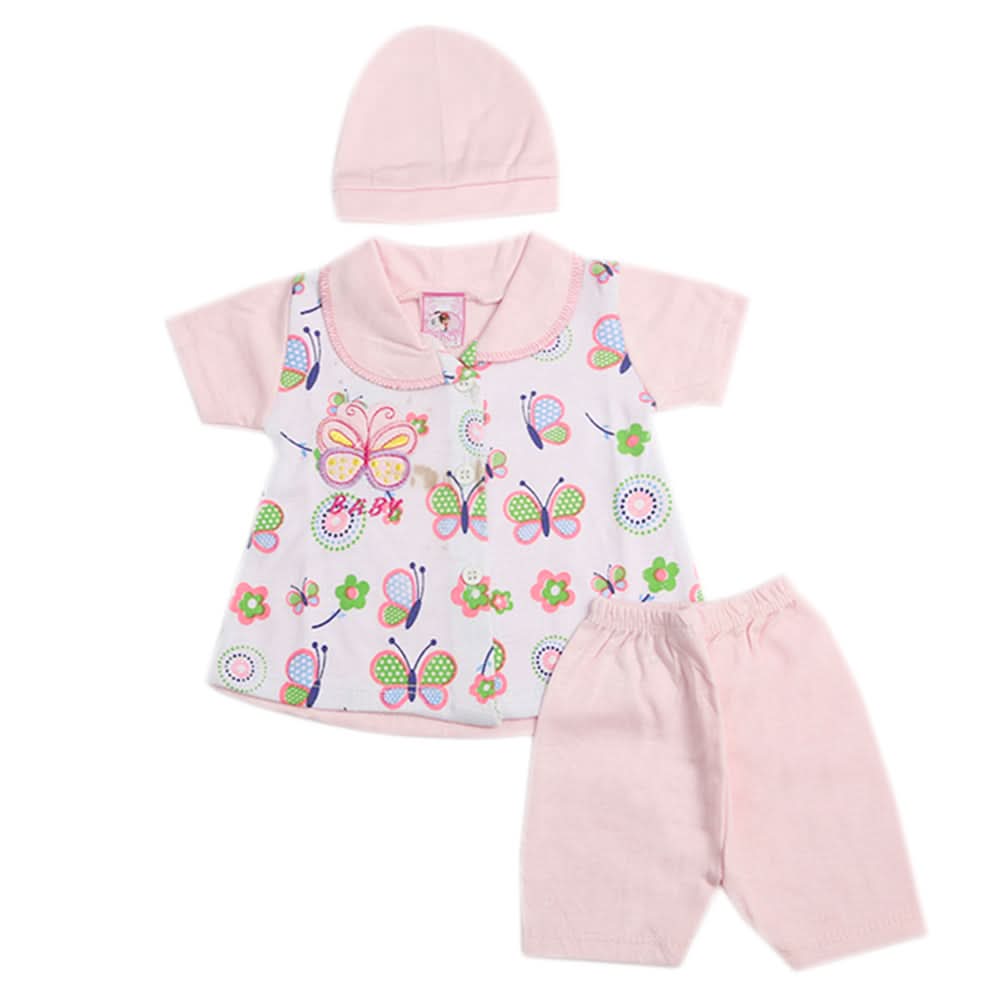 Newborn Girls Suit - Pink, Newborn Girls Sets & Suits, Chase Value, Chase Value