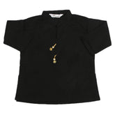 Girls Basic Dobby Kurti - Black, Girls Kurti, Chase Value, Chase Value