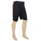 Men's Stripe Short - Black & Red, Men, Shorts, Chase Value, Chase Value