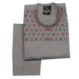 Newborns Boys Shalwar Suits - Light Grey, Kids, Newborn Boys Shalwar Suits, Chase Value, Chase Value