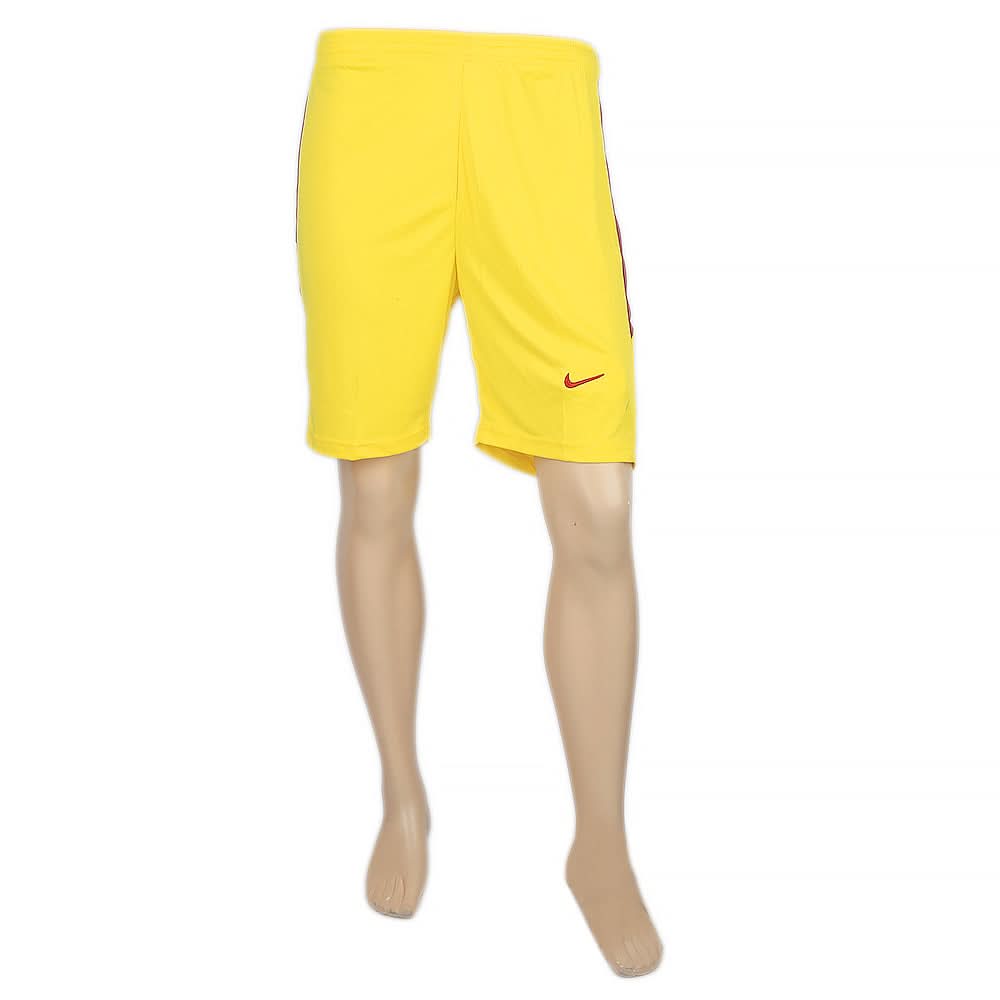Men's Embroidered Stripe Short - Yellow & Maroon, Men, Shorts, Chase Value, Chase Value