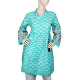 Women's Embroidered Kurti - Sea Green, Women, Ready Kurtis, Chase Value, Chase Value
