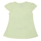 Girls Half Sleeves T-Shirt - Lemon, Kids, Girls T-Shirts, Chase Value, Chase Value