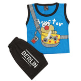 Newborn Boys Sando Suit - Blue, Newborn Boys Sets & Suits, Chase Value, Chase Value