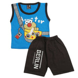 Newborn Boys Sando Suit - Blue, Newborn Boys Sets & Suits, Chase Value, Chase Value