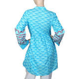Women's Embroidered Kurti - Blue, Women, Ready Kurtis, Chase Value, Chase Value